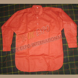 Muslin Shirt Red Color