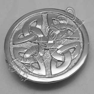 New Celtic Coin Style Brooch