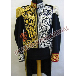Royal looking fashionably embroidered coats