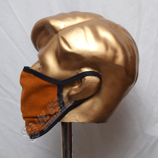 Saffron Gold Tartan Scottish Style Mask
