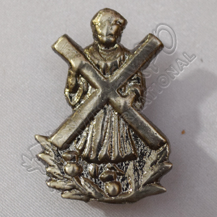 Scottish ST Andrews Brass Antique Metal Badge