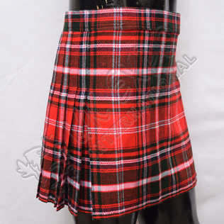 Scottish Women Mini Kilt Skirt