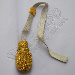 Sword Knot Silver and Gold Color