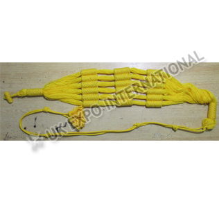 Yellow french officer barrel sash 100 percent wool