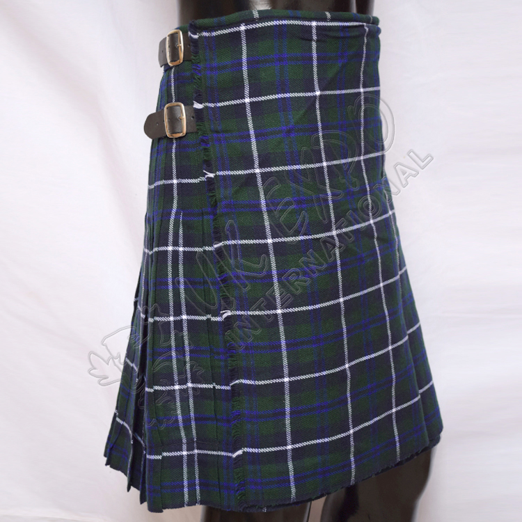 Flashes (calze) Per Kilt Scozzese Tartan Douglas Blu/rosso – Nuovi, Taglia L