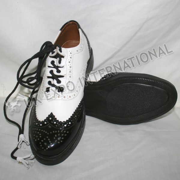 Lange veterschoenen, Ghillie Brogues, leren schoenen, Schotse Kilt Oxford Boots, Highland Novelty, bruiloft (VK 8 / EU 42